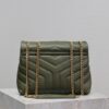 sy_no_ACA7C6BA880609D67CAEDFB882103689_5 Loulou 23cm Green Leather Bag