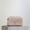 YSL Jamie Mini Shoulder Bag – Pink Suede