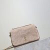 YSL Jamie Mini Shoulder Bag – Pink Suede