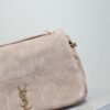 YSL Jamie Mini Shoulder Bag – Pink Suede
