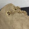Sand Gold / Khaki Beige Suede Classic Flap Bag