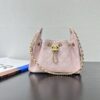 Chanel Mini 25 Pink Caviar Leather Chain Shoulder/Crossbody Bag