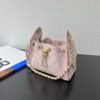 Chanel Mini 25 Pink Caviar Leather Chain Shoulder/Crossbody Bag