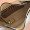 GG Marmont Mini Crescent Shoulder Bag – Black Grained Calfskin