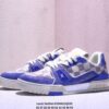 Louis Vuitton LV Trainer Blue & White Damier Retro Sneakers