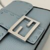 Fendi Baguette Selleria Hand-Stitched Bag – Light Blue