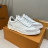 sy_no_AE3AEDB3D7A7BCDF86A63225244F9DD7_3 White & Light Grey Embossed Suede Derby Sneakers