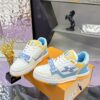 sy_no_AF584BD13CB9A5E817AED2616050512A_3 Louis Vuitton LV Trainer Strap White, Sky Blue & Yellow Retro Sneakers