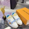 sy_no_AF584BD13CB9A5E817AED2616050512A_4 Louis Vuitton LV Trainer Strap White, Sky Blue & Yellow Retro Sneakers