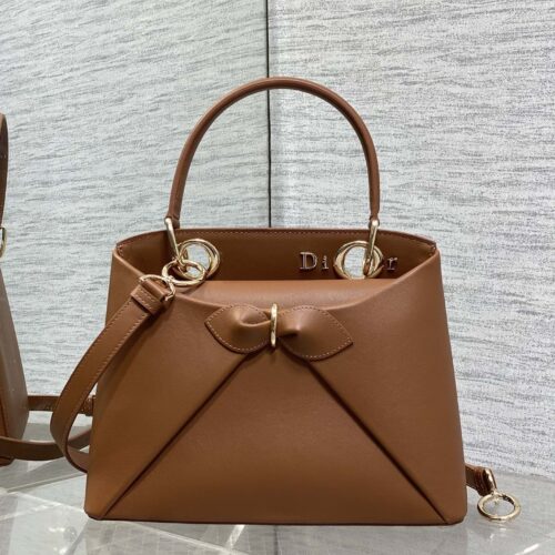 Dior Women's Spring/Summer 2026 New Single-Handle Bow Handbag/Shoulder Bag