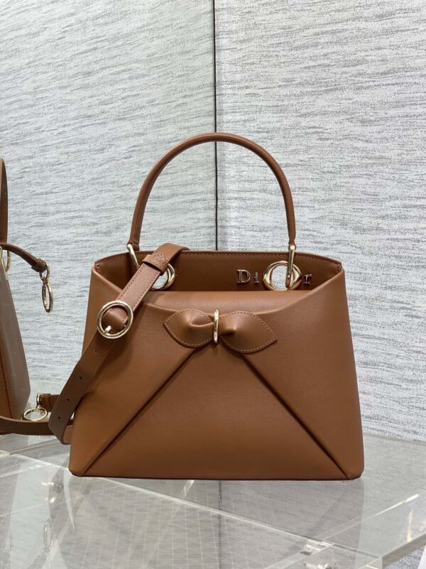 sy_no_AF81704FAD22AC7D13CE643F588DF859_1 Dior Women's Spring/Summer 2026 New Single-Handle Bow Handbag/Shoulder Bag