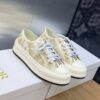 sy_no_AFB2BD32F2083DE7DE43FC8EC7506AB5_1 Gold & Champagne Metallic Embroidered Platform Canvas Sneakers