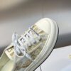 sy_no_AFB2BD32F2083DE7DE43FC8EC7506AB5_5 Gold & Champagne Metallic Embroidered Platform Canvas Sneakers