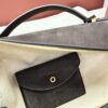 L27 Leather Crossbody/Shoulder Bag – Brown Suede