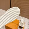 sy_no_AFDAFA35A332320433A6D2D86092B095_7 Louis Vuitton Time Out White Leather & Monogram Canvas Sneakers