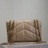 sy_no_B0C9D1B29C4EEEB5881815C5A44A5A3D_5 YSL Loulou Mini Double-Chain Bag – Beige Lambskin