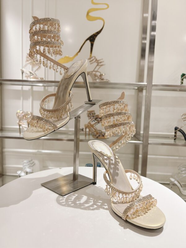 sy_no_B0CE9373C1D147F267B137FA3963FCAC_4 Champagne Gold Crystal Chandelier Spiral High-Heel Sandals