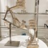 sy_no_B0CE9373C1D147F267B137FA3963FCAC_5 Champagne Gold Crystal Chandelier Spiral High-Heel Sandals
