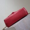 YSL Loulou 29cm Quilted Chain Bag – Red Lambskin