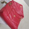 YSL Loulou 29cm Quilted Chain Bag – Red Lambskin