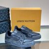 Louis Vuitton LV Trainer Monogram Eclipse Black Sneakers