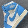 Air Jordan 1 Retro High OG "UNC" White & University Blue Vintage Sneakers