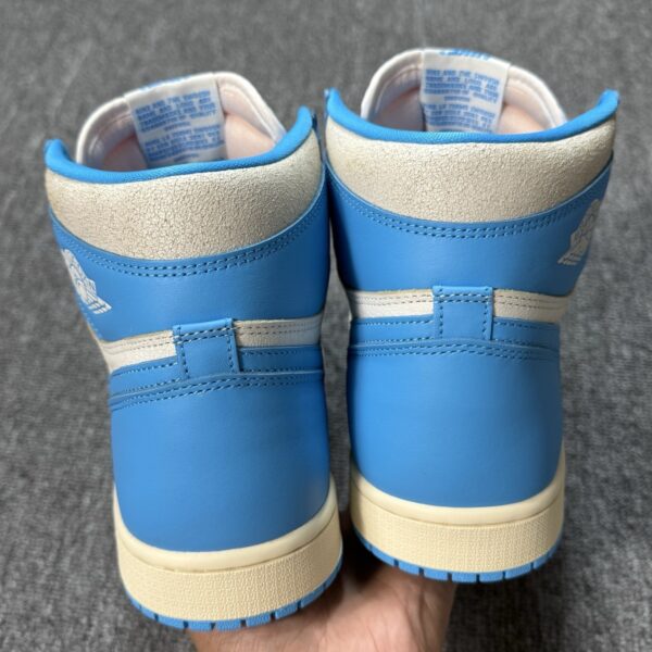 Air Jordan 1 Retro High OG "UNC" White & University Blue Vintage Sneakers