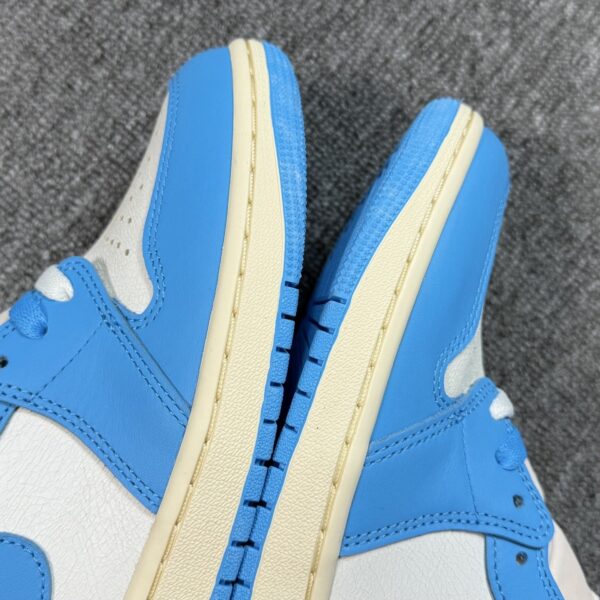 Air Jordan 1 Retro High OG "UNC" White & University Blue Vintage Sneakers