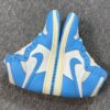 Air Jordan 1 Retro High OG "UNC" White & University Blue Vintage Sneakers