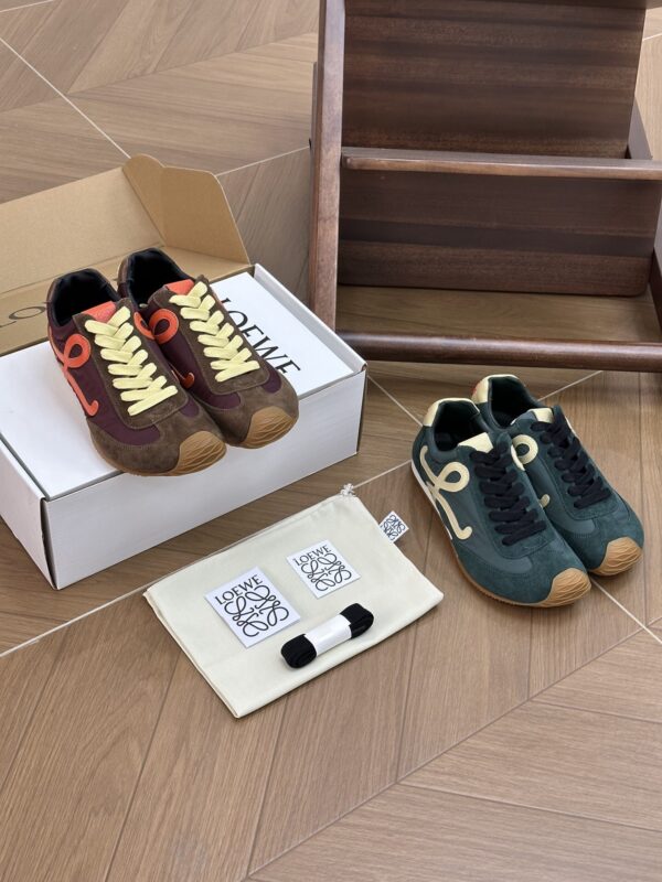 sy_no_B16A7A86D26E495C93DBF80A732D4F0A_2 LOEWE Flow Runner Suede & Nylon Retro Sneakers