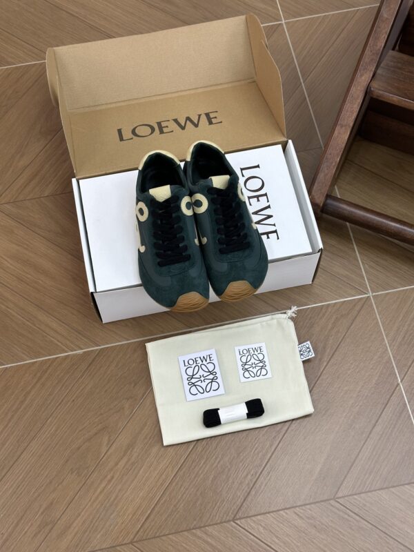 sy_no_B16A7A86D26E495C93DBF80A732D4F0A_5 LOEWE Flow Runner Suede & Nylon Retro Sneakers