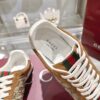Gucci GG Canvas & Tan Suede Low-Top Sneaker