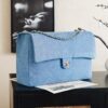 sy_no_B20499D6CA70A4969A05E1270C5FE2F9_1 Denim Blue Maxi Top-Handle Shopping Bag