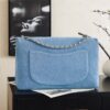 sy_no_B20499D6CA70A4969A05E1270C5FE2F9_3 Denim Blue Maxi Top-Handle Shopping Bag