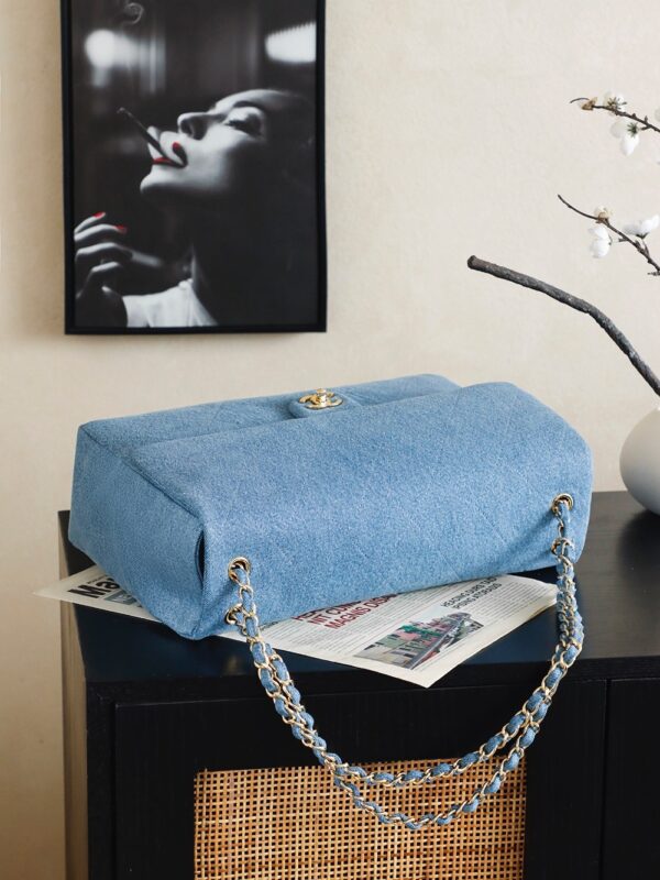 sy_no_B20499D6CA70A4969A05E1270C5FE2F9_5 Denim Blue Maxi Top-Handle Shopping Bag