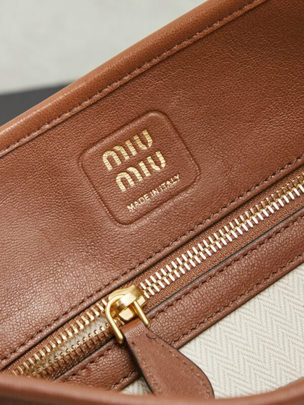 Miu Miu New Season Leather Bucket Bag