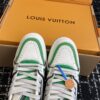 sy_no_B2CF2EFC5AFB3B64A6197D500D4028A5_3 Louis Vuitton LV Trainer White & Emerald Green Retro Sneakers
