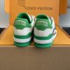 sy_no_B2CF2EFC5AFB3B64A6197D500D4028A5_7 Louis Vuitton LV Trainer White & Emerald Green Retro Sneakers