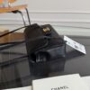 Chanel Long Flap Bag with Handle (Caviar-grained calfskin) / "Prey Coco" / Underarm Shoulder Bag / Small Rectangular Bag / Handbag