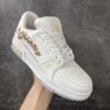 Floral Embroidered High-Top Trainer Sneakers