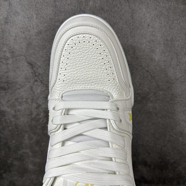 Floral Embroidered High-Top Trainer Sneakers