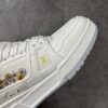 Floral Embroidered High-Top Trainer Sneakers