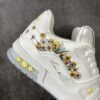 Floral Embroidered High-Top Trainer Sneakers