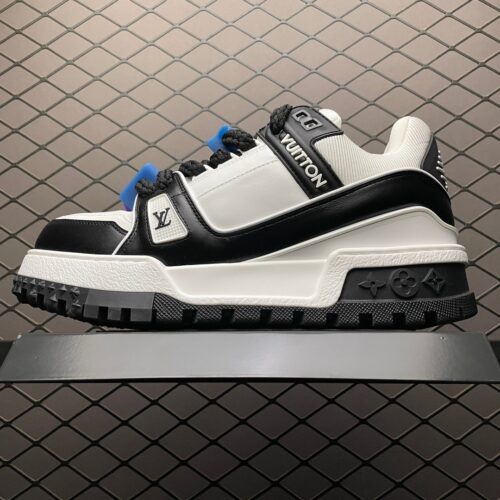 sy_no_B372D86A18BE6BE4F6BA382D62F73F31_0 Louis Vuitton Men's New TRAINER Maxi Low-Top Casual Sneakers