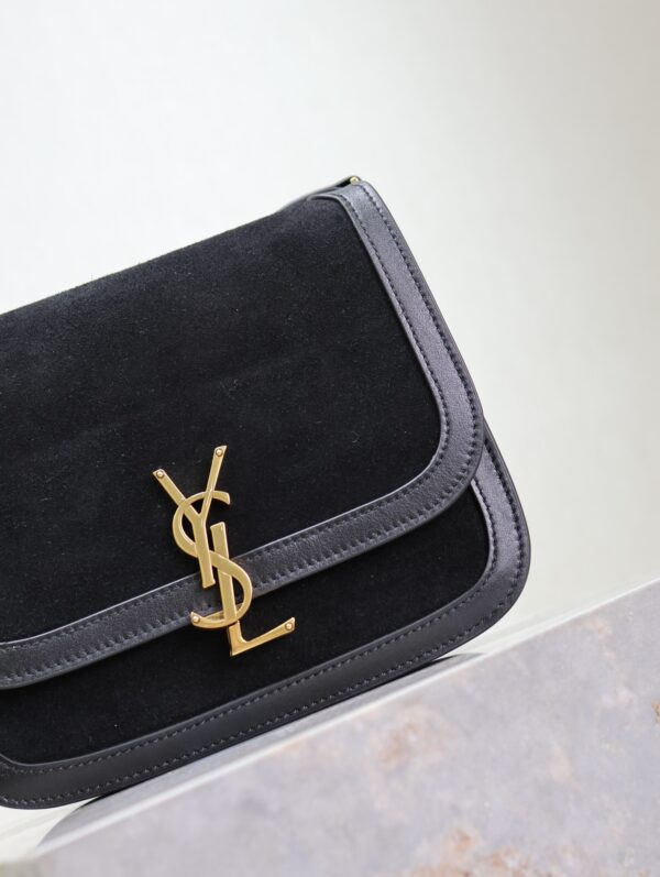 sy_no_B37743F6FBEB3B0E9B1CEE7AD3CA5A6E_2 Solferino Shoulder Bag – Black Suede & Leather