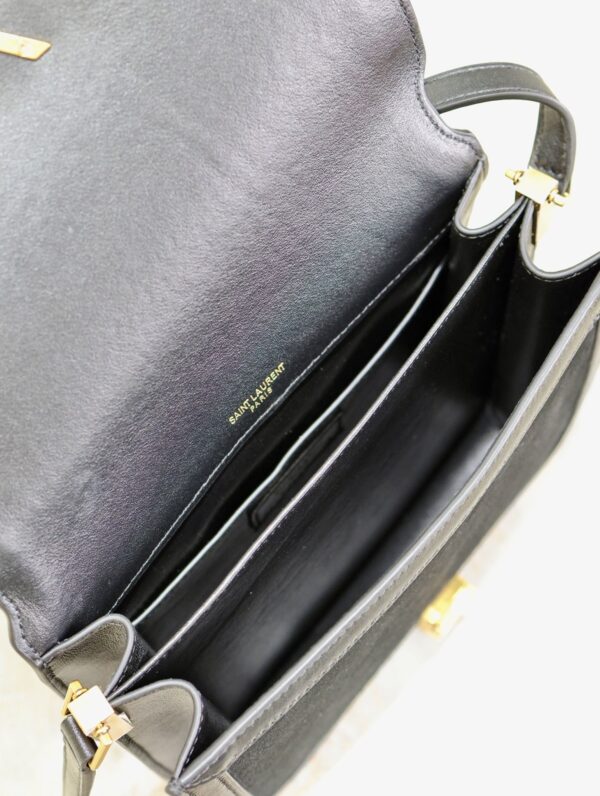 sy_no_B37743F6FBEB3B0E9B1CEE7AD3CA5A6E_7 Solferino Shoulder Bag – Black Suede & Leather