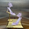 sy_no_B406C4E91C21FE233BDECBDB7E51E565_0 Lavender Purple Crystal Chandelier Spiral High-Heel Sandals