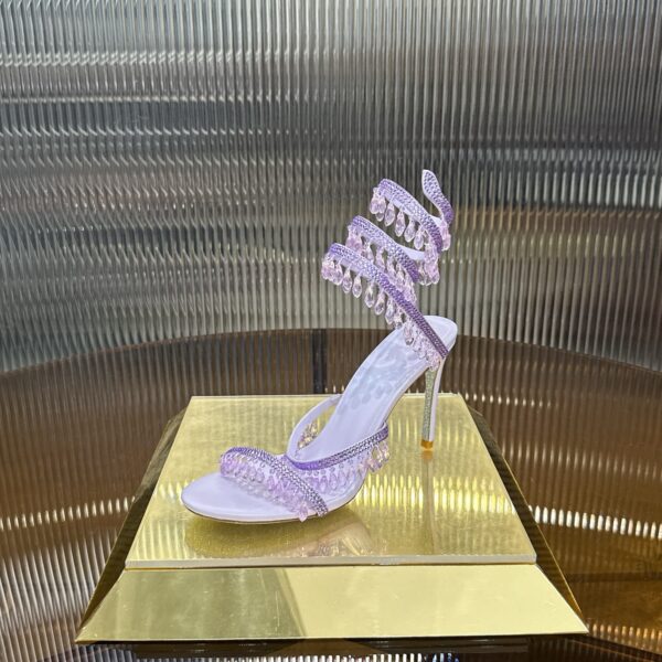 sy_no_B406C4E91C21FE233BDECBDB7E51E565_4 Lavender Purple Crystal Chandelier Spiral High-Heel Sandals