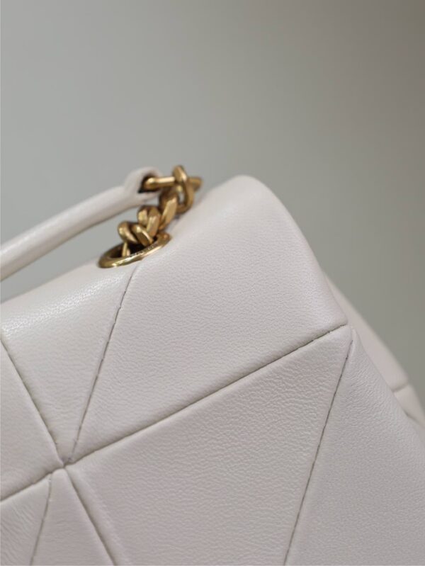 sy_no_B415F97600A51FC77EFC26784DF7D318_5 YSL Jamie Small 20cm Shoulder Bag – White
