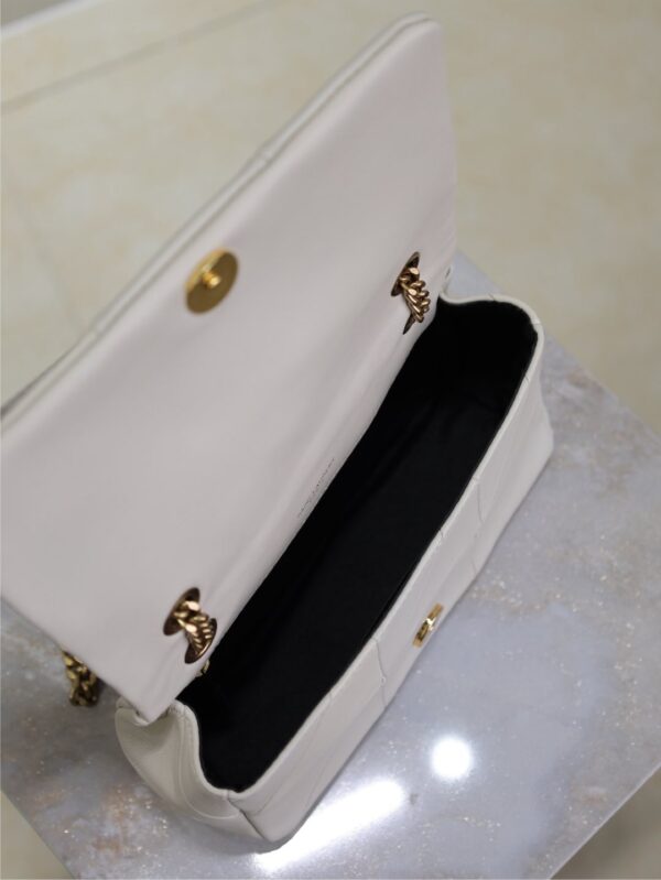 sy_no_B415F97600A51FC77EFC26784DF7D318_8 YSL Jamie Small 20cm Shoulder Bag – White